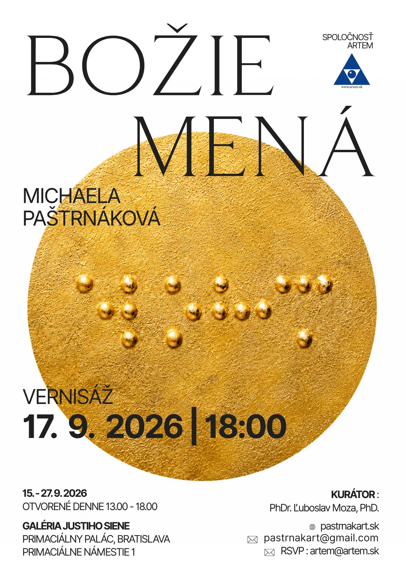 Výstava Božie mená